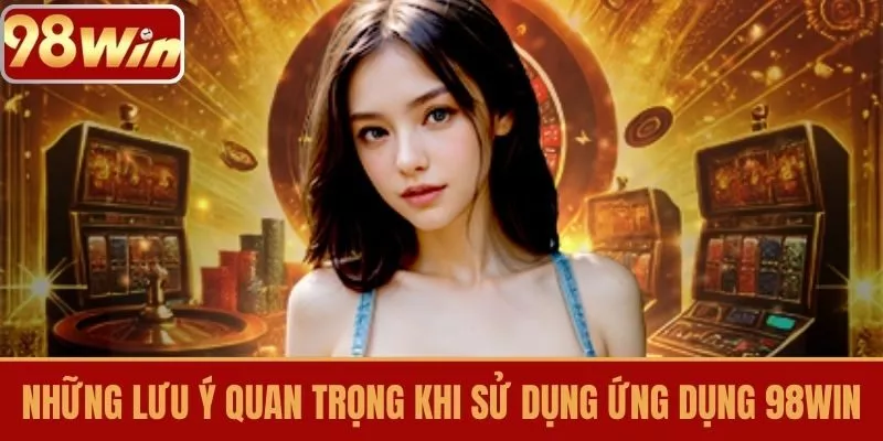 Những Lưu Ý Quan Trọng Khi Sử Dụng Ứng Dụng 98WIN