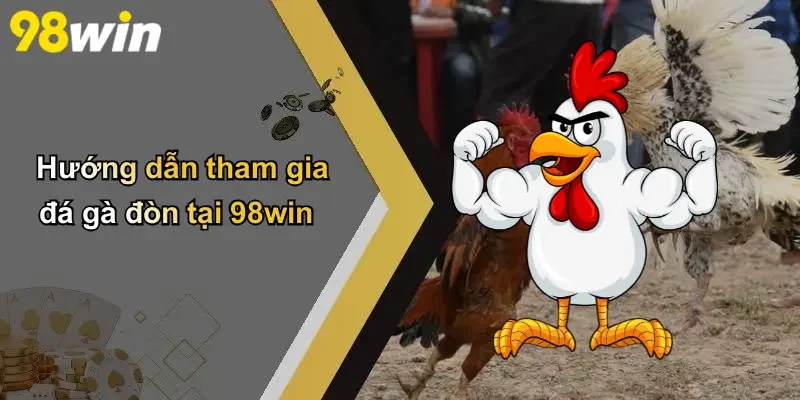 Hướng dẫn tham gia đá gà đòn tại 98win