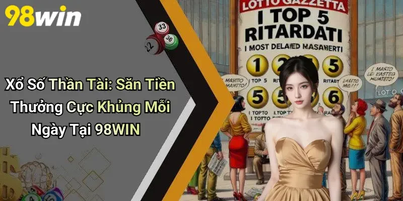 Xổ Số Thần Tài: Săn Tiền Thưởng Cực Khủng Mỗi Ngày Tại 98WIN